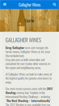 Mobile Screenshot of gallagherwines.com.au